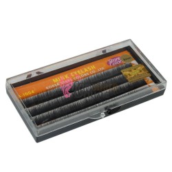 Gene false fir cu fir, tip banda D/0.07 de  8mm Silk, Stars Colors + 4 Paduri din Gel